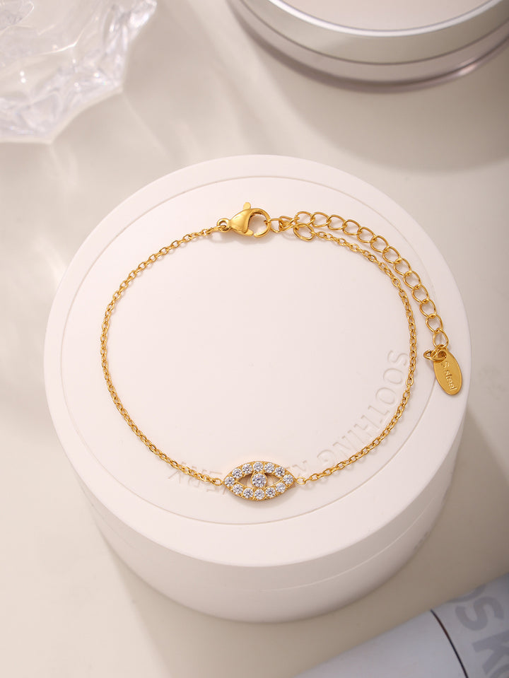 Evil Eye Zircon Bracelet