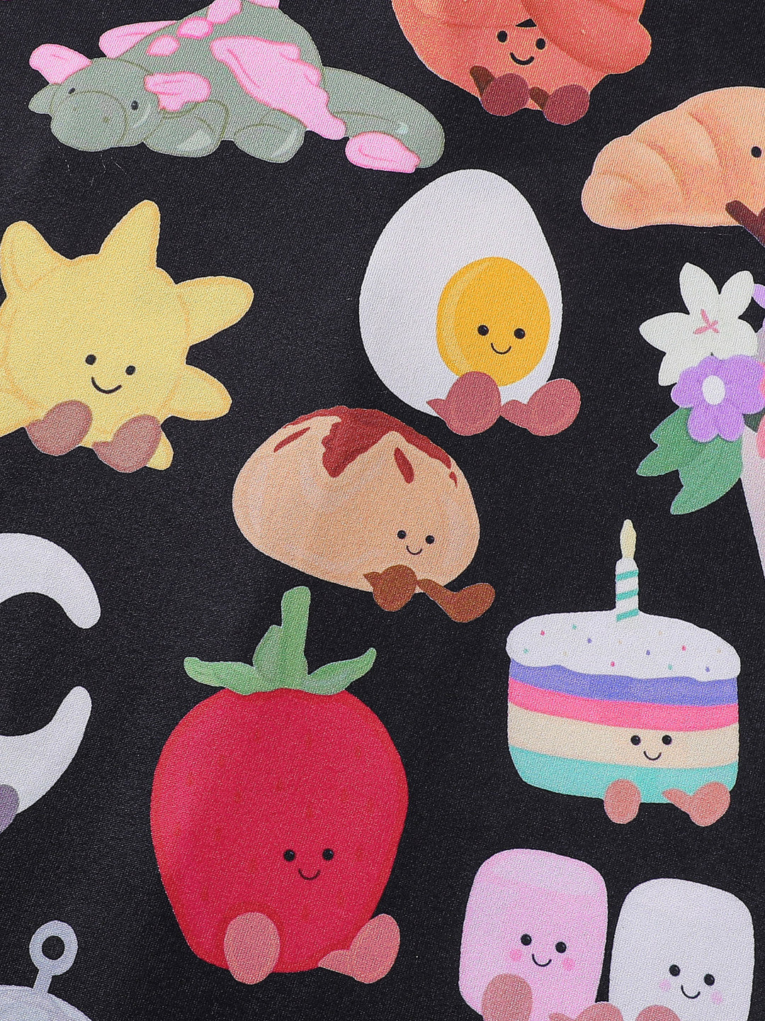 Whimsical Cute Food & Garden Pajama Set