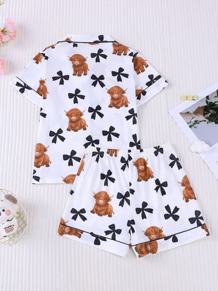 Highland Bow Kids Pajama Set