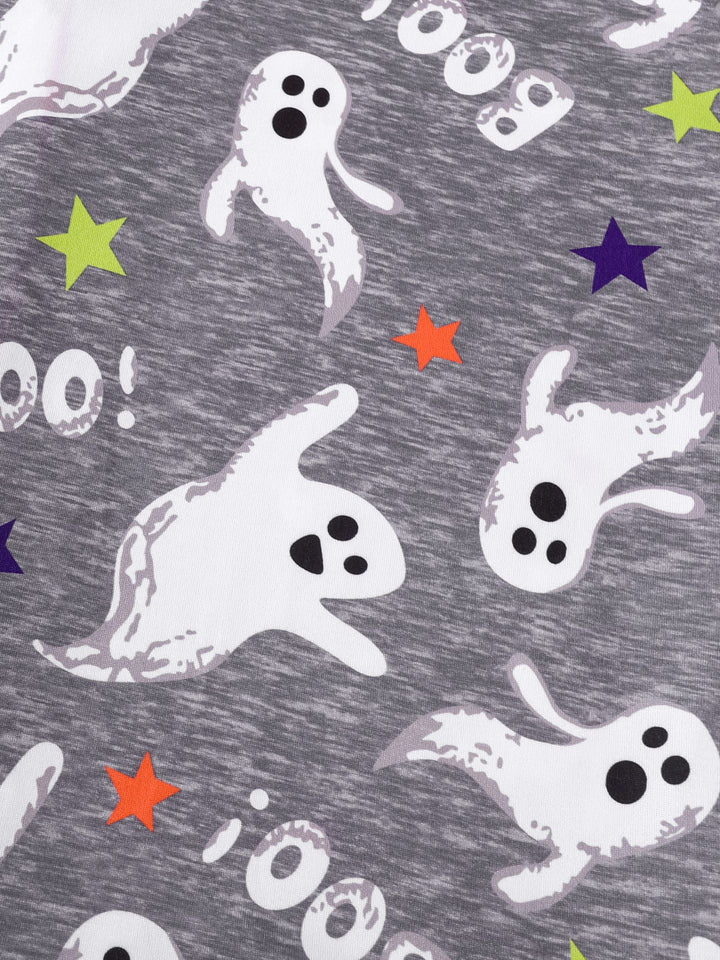 Boo Crew Ghost Kids Long Sleeve Pajama Set