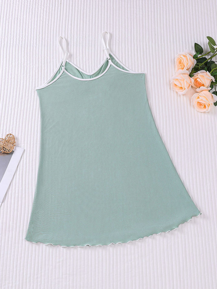 Ribbed Cami Sleep Dress