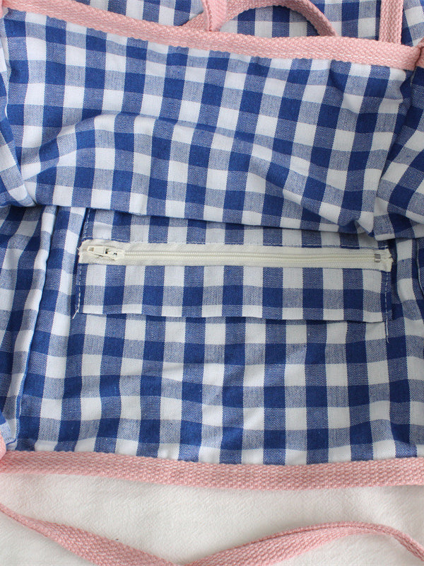 Classic Gingham Everyday Tote