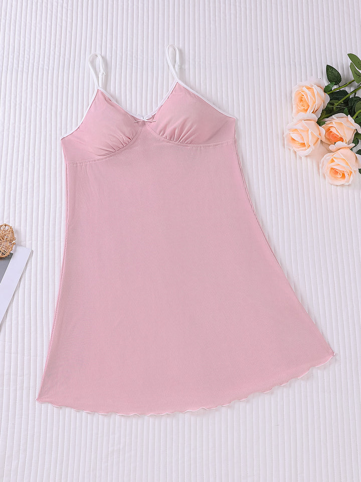 Ribbed Cami Sleep Dress