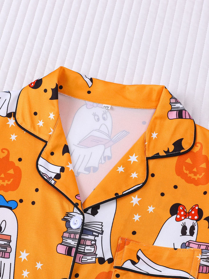 Bookish Boos Ghost Kids Pajama Set