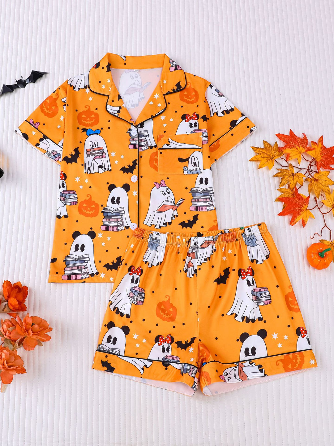 Bookish Boos Ghost Kids Pajama Set