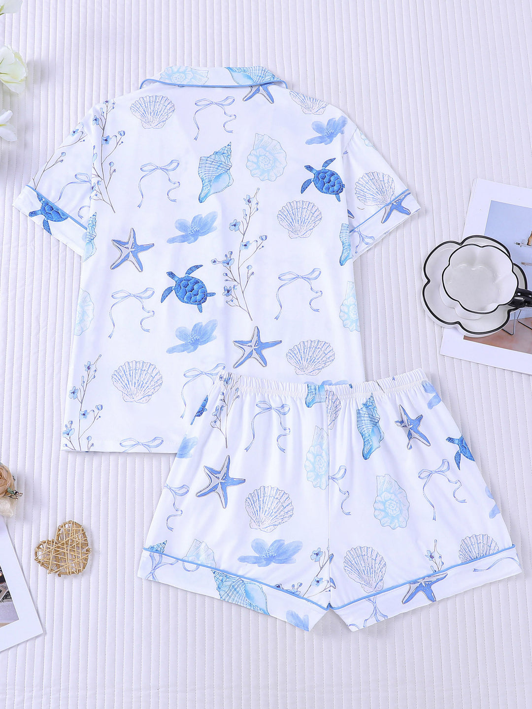 Turtles & Shells Pajama Set