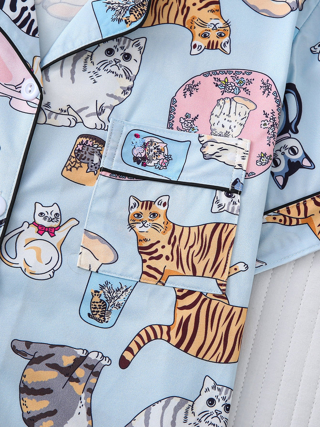 Playful Cats Pajama Set