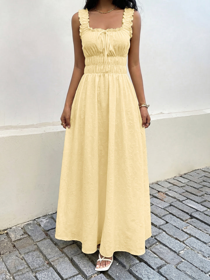 Buttercream Bloom Smocked Maxi Dress