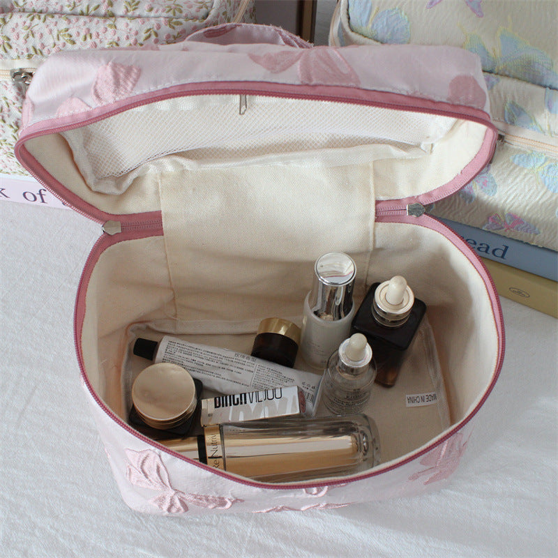 Feminine Pattern Makeup Organizer Case
