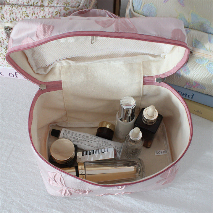 Feminine Pattern Makeup Organizer Case
