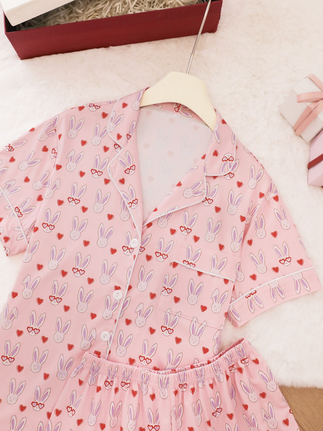 Love Bunnies Pajama Set