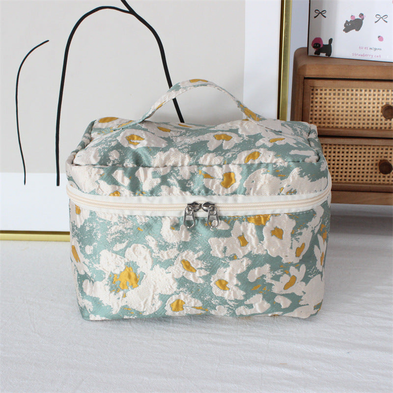 Feminine Pattern Makeup Organizer Case
