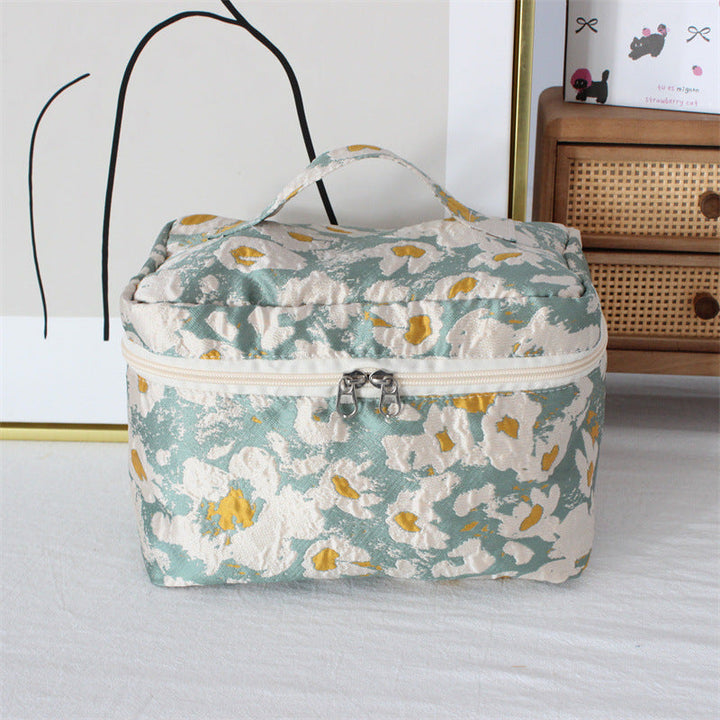 Feminine Pattern Makeup Organizer Case