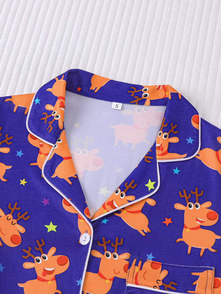 Reindeer Games Long Sleeve Pajama Set
