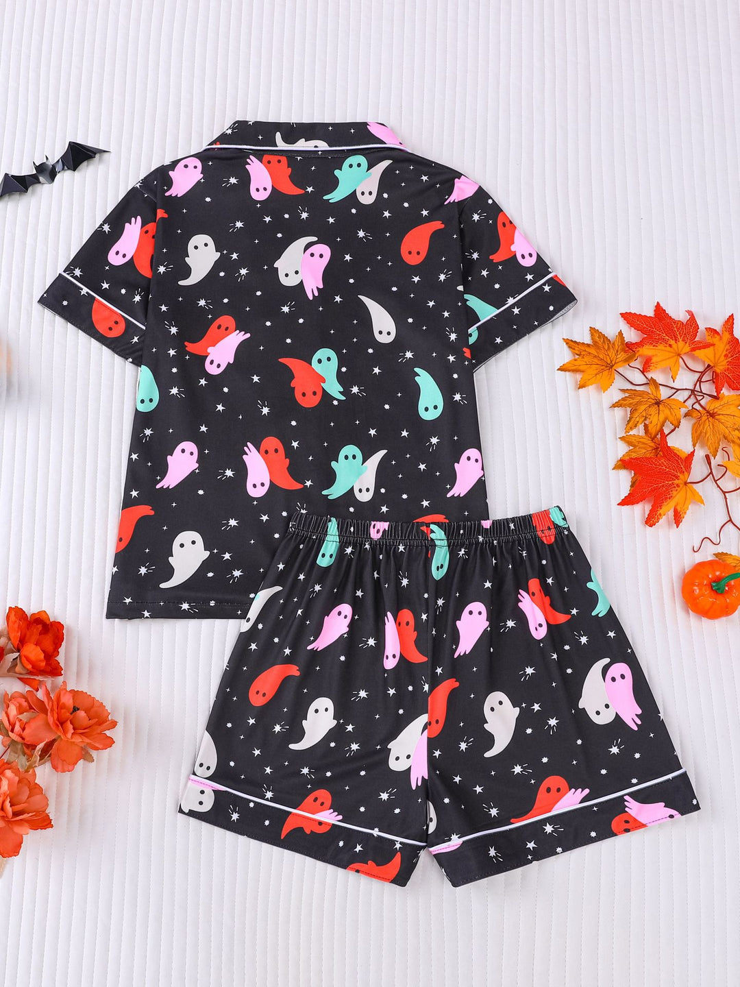 Colorful Boo Crew Kids Pajama Set