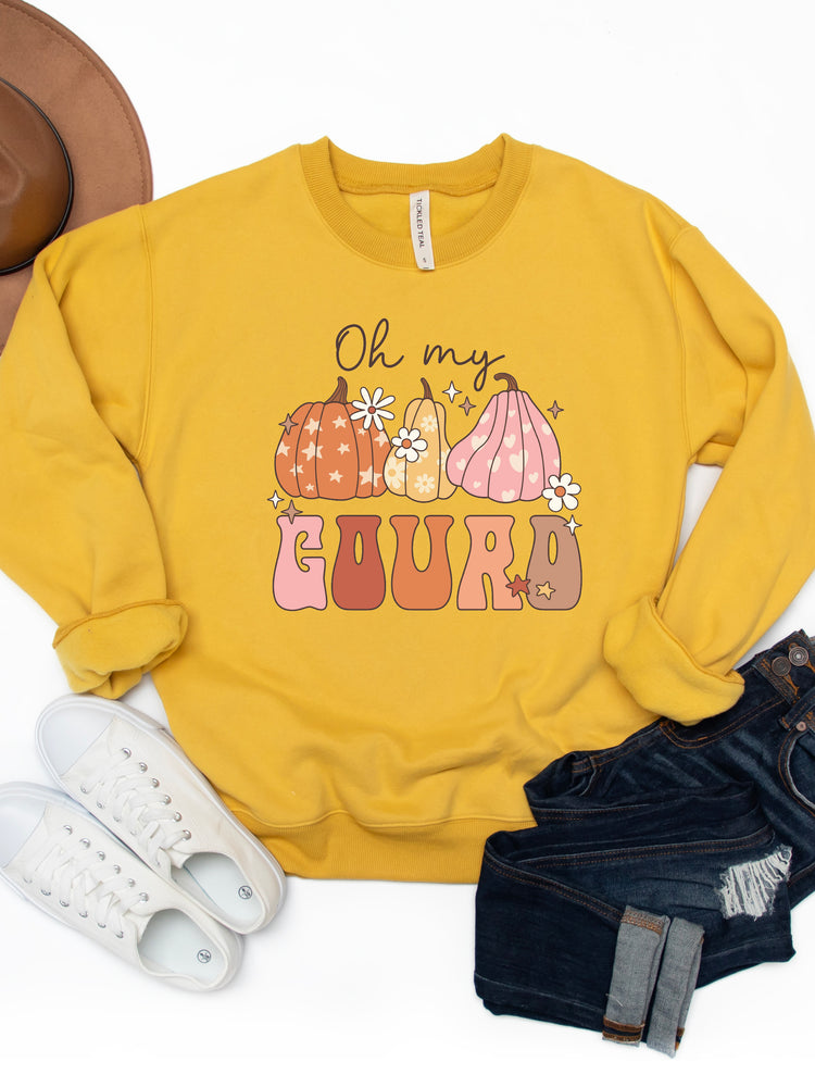 Oh My Gourd Graphic Sweatshirt