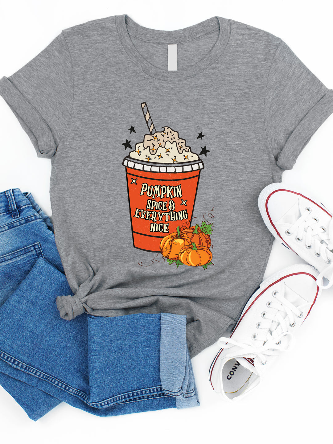 Pumpkin Spice Everything Nice Graphic Tee