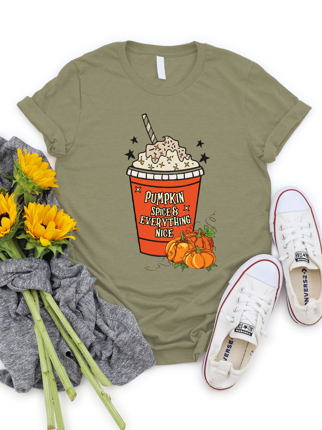 Pumpkin Spice Everything Nice Graphic Tee