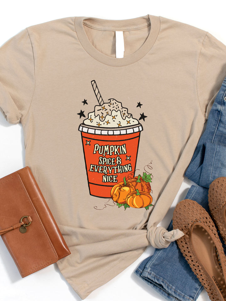 Pumpkin Spice Everything Nice Graphic Tee