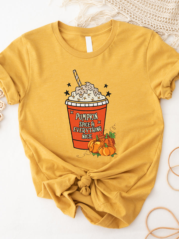 Pumpkin Spice Everything Nice Graphic Tee