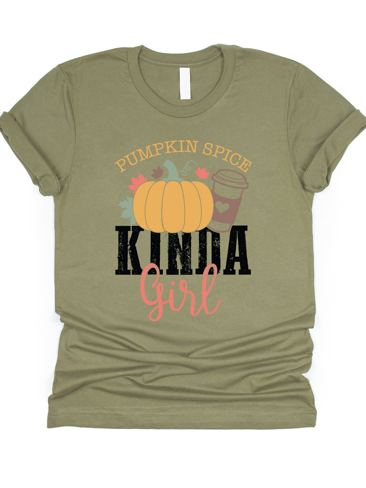 Pumpkin Spice Kinda Girl Graphic Tee