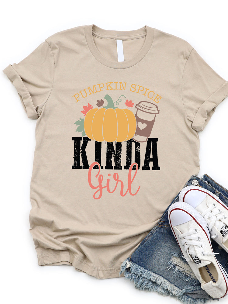 Pumpkin Spice Kinda Girl Graphic Tee