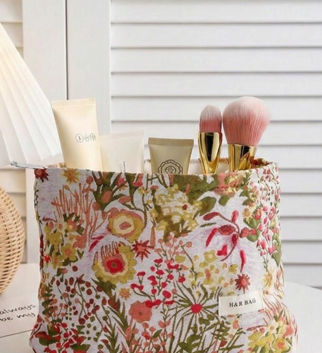 Wildflower Meadow Cosmetic Pouch