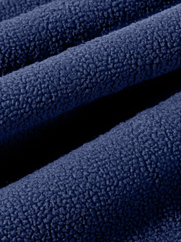 Piping Detail Fleece Lined Active Jacket