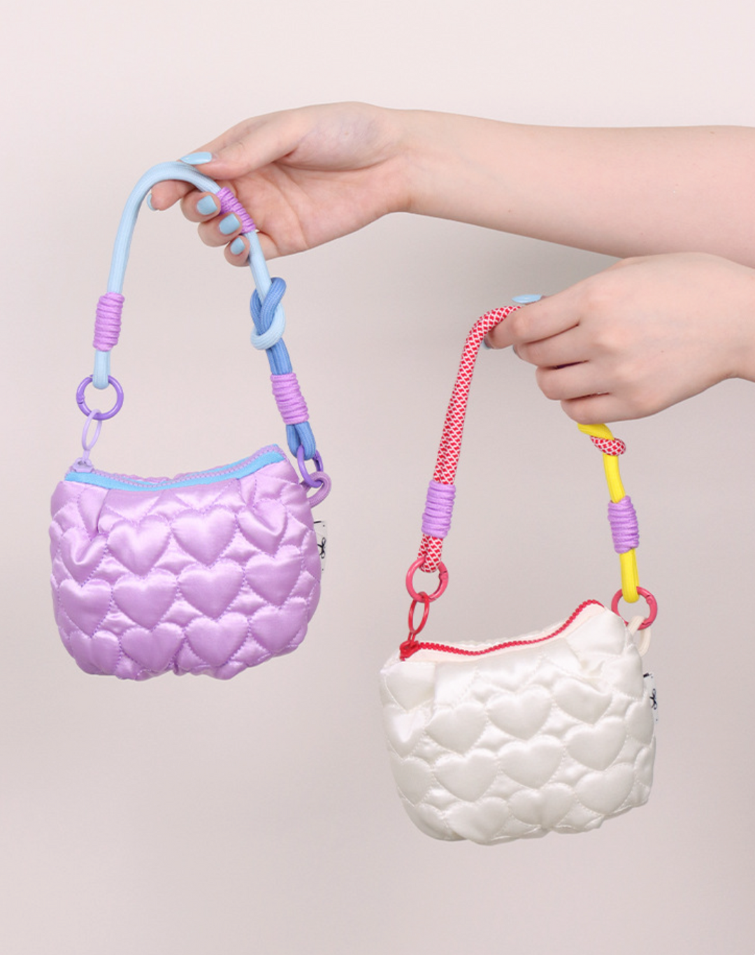 Quilted Heart Coin Purse