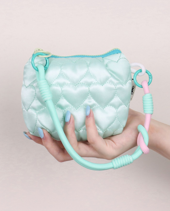 Quilted Heart Coin Purse