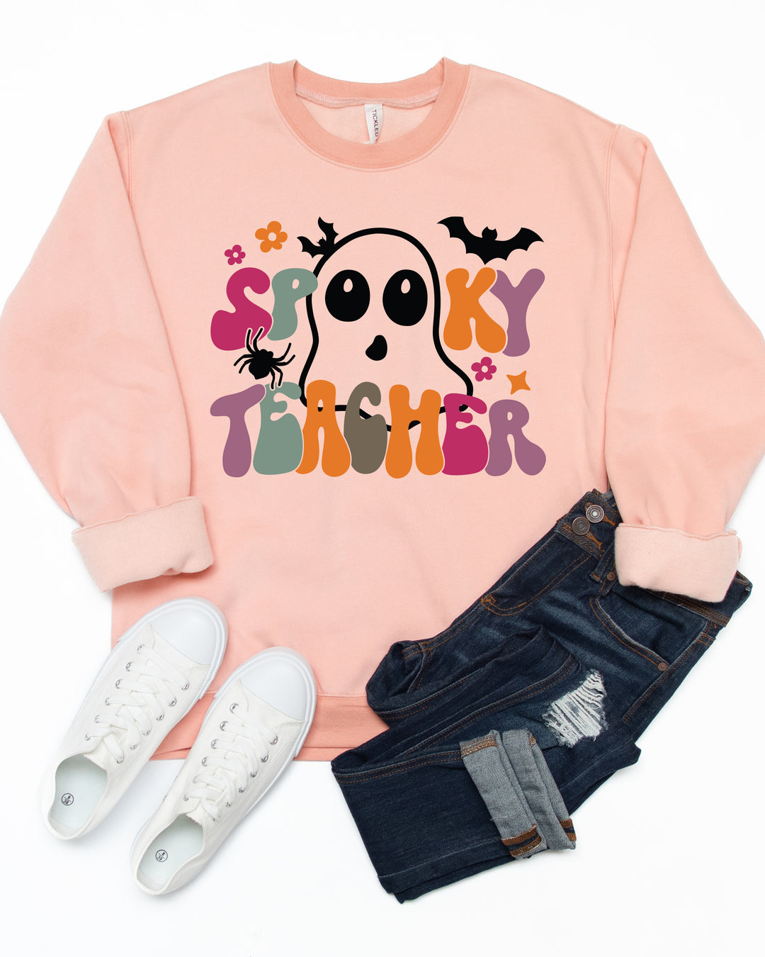 Spooky Teacher Ghost Sweatshirt