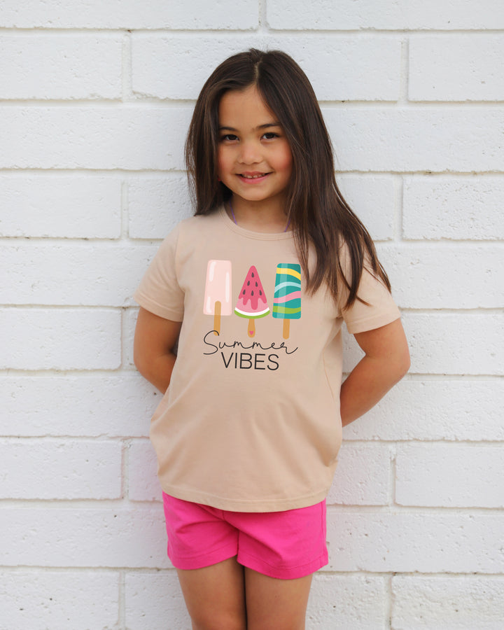 Summer Popsicle Vibes Kids Graphic Tee (Copy)