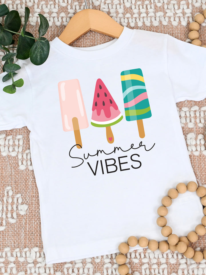 Summer Popsicle Vibes Kids Graphic Tee (Copy)