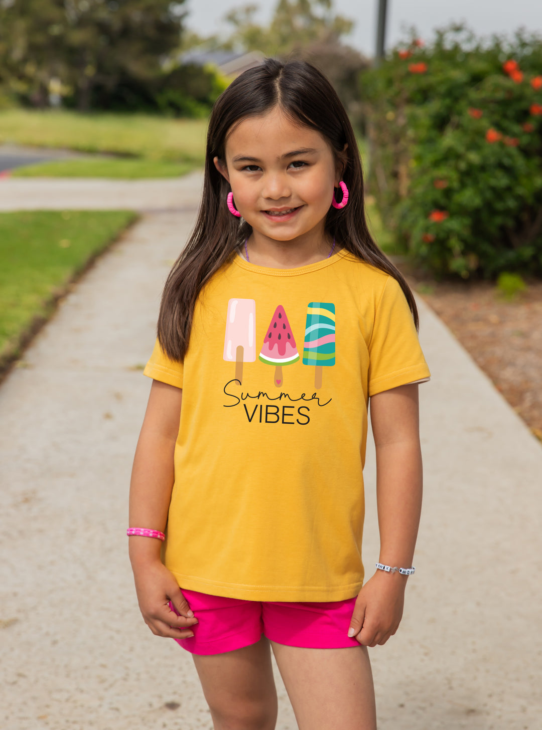 Summer Popsicle Vibes Kids Graphic Tee (Copy)