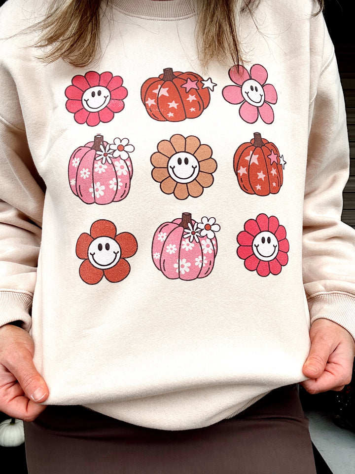 Daisies & Pumpkins - Graphic Sweatshirt @bethanyhenson_