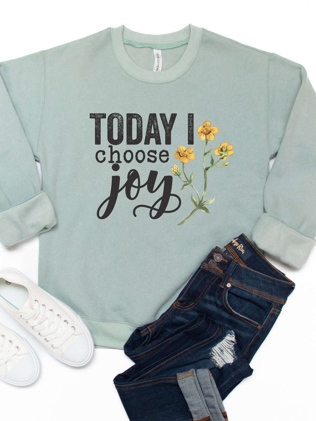 Today I Choose Joy Graphic Sweatshirt