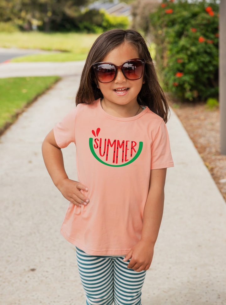 Summer Watermelon Kids Graphic Tee