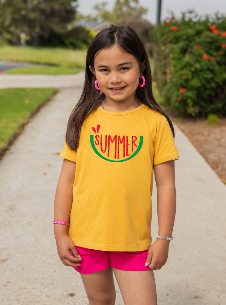 Summer Watermelon Kids Graphic Tee