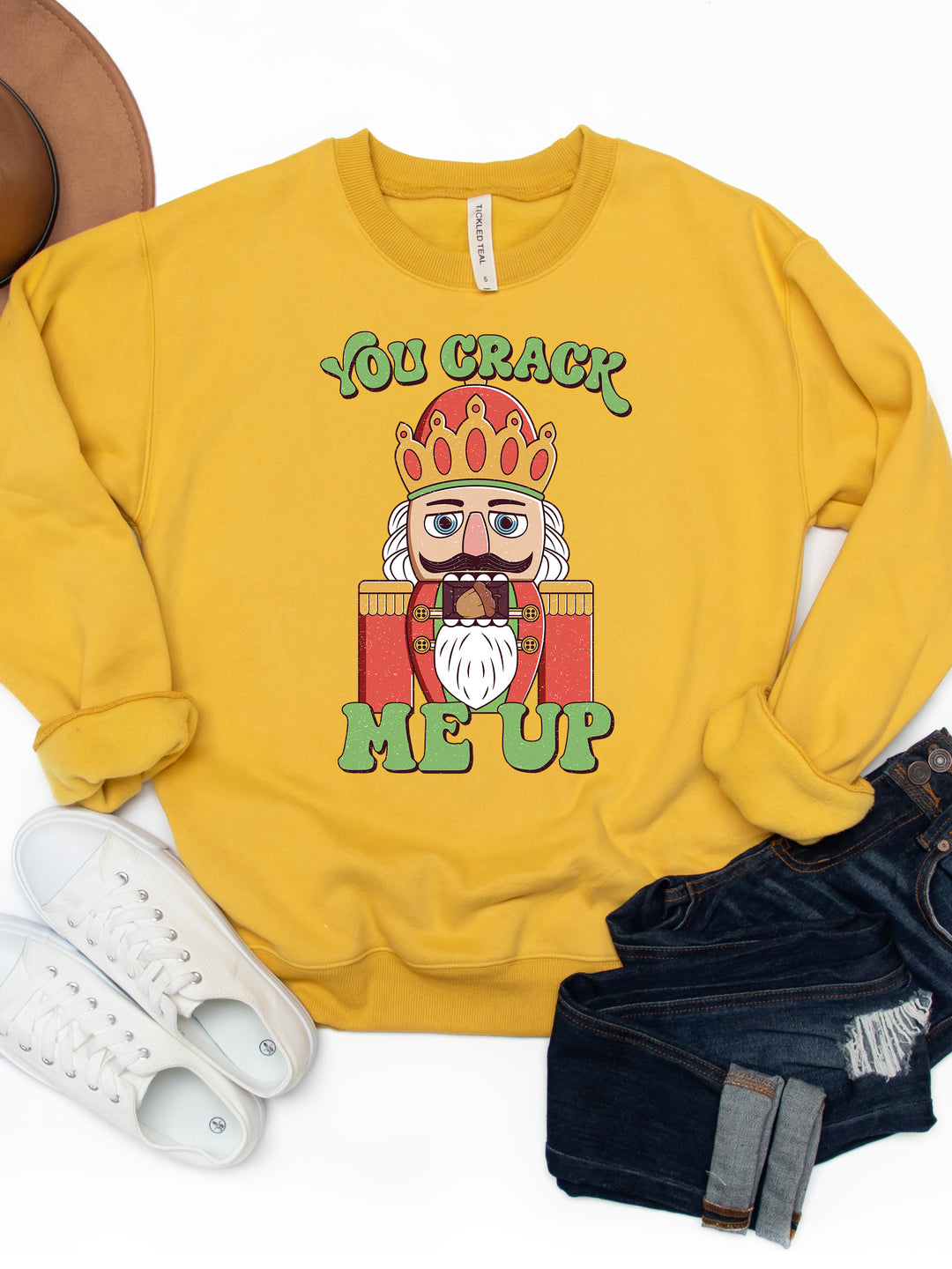 You Crack Me Up - Graphic Sweatshirt