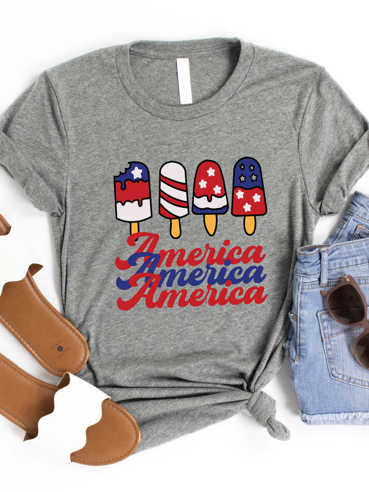 America Popsicles Graphic Tee