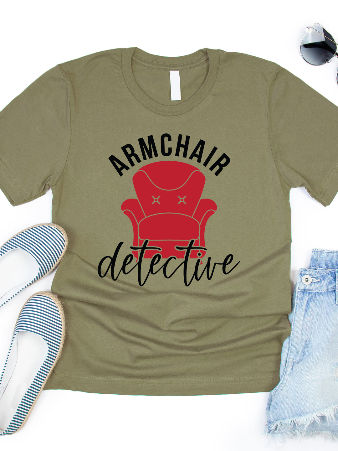 Arm Chair Detective Graphic Tee