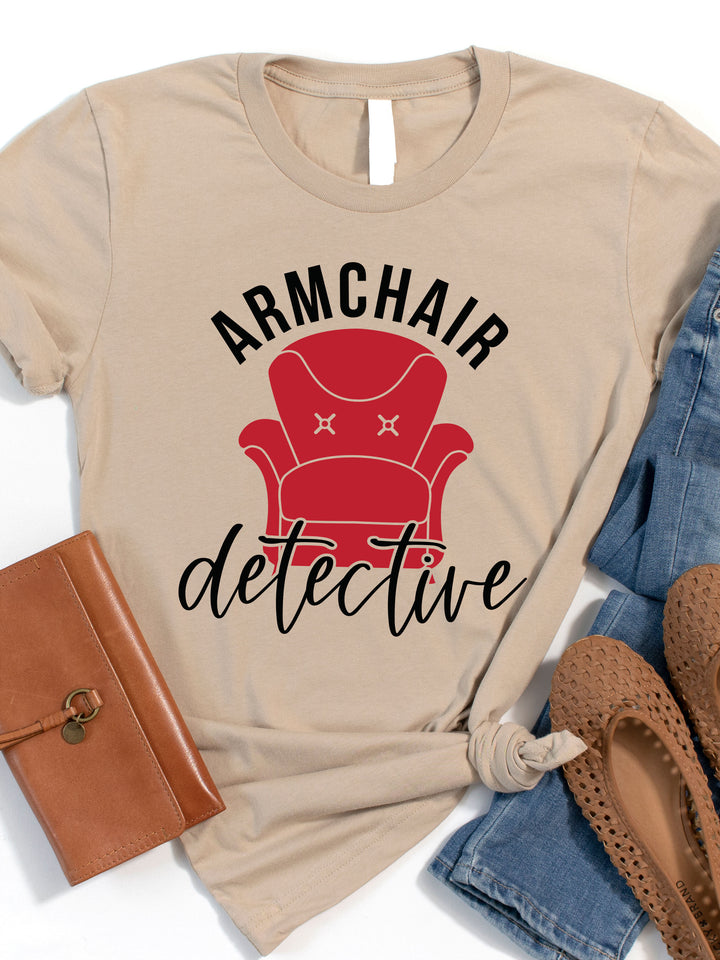 Arm Chair Detective Graphic Tee