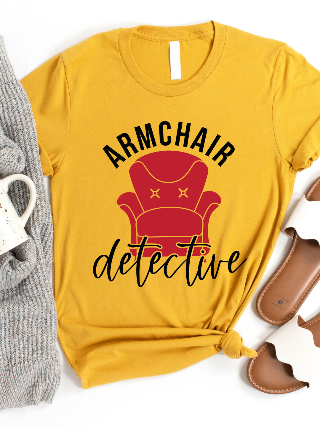 Arm Chair Detective Graphic Tee