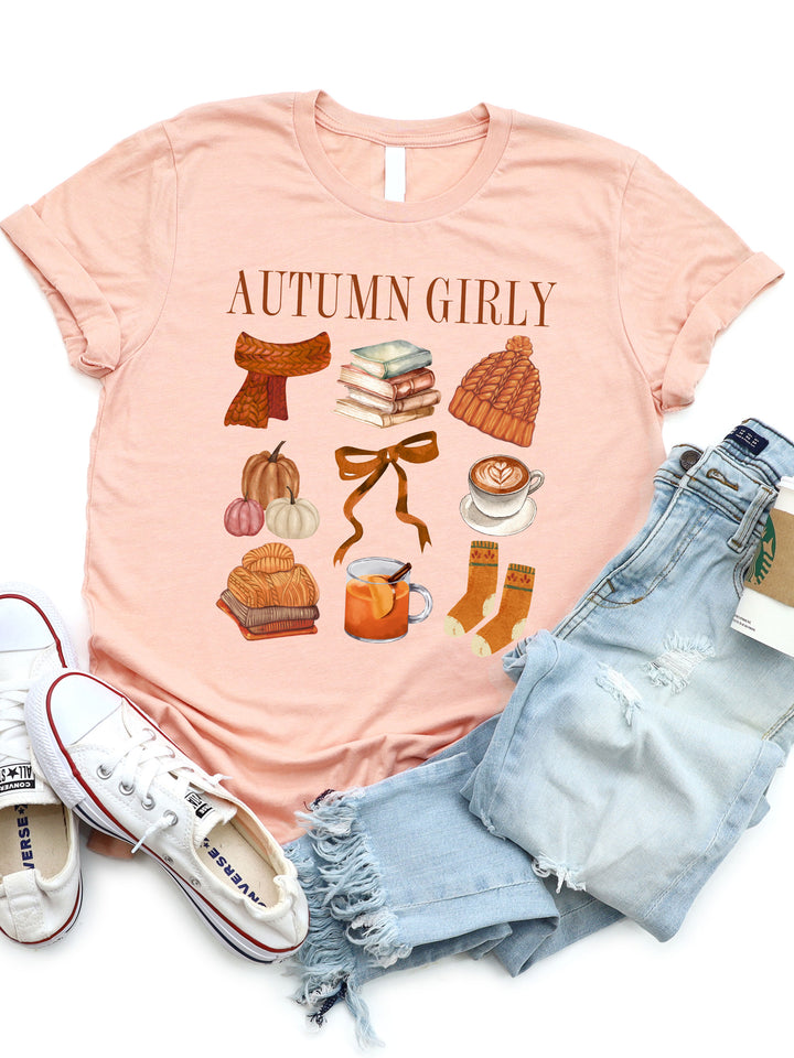 Autumn Girly Graphic Tee