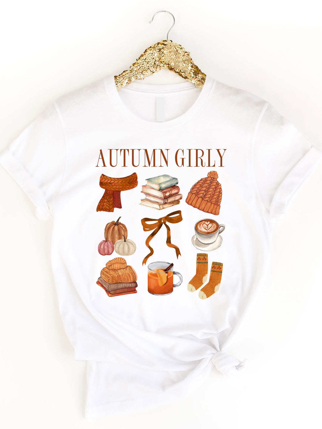 Autumn Girly Graphic Tee