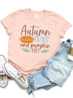 Autumn Skies & Pumpkin Pies Graphic Tee