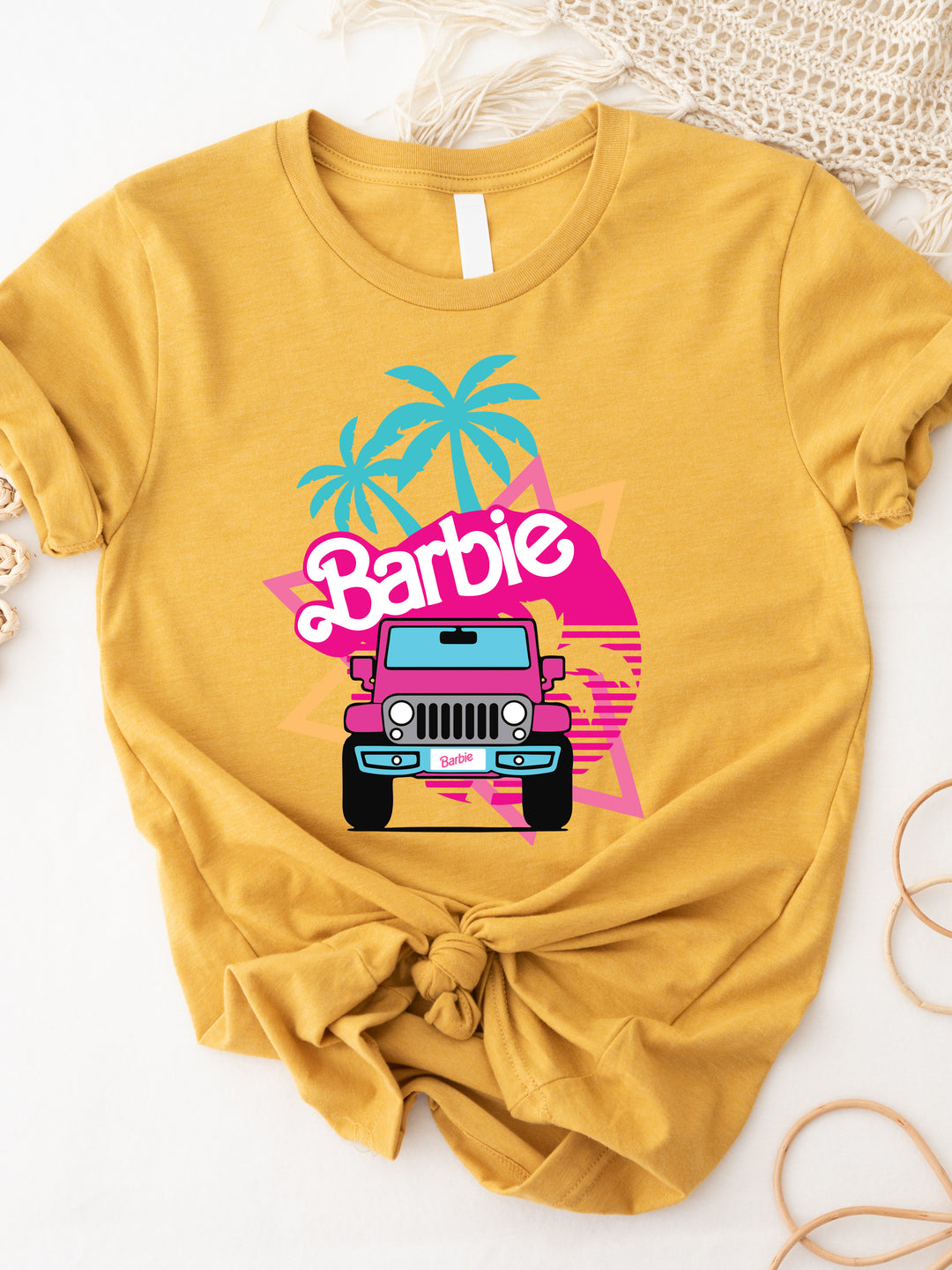 Barbie Jeep Graphic Tee