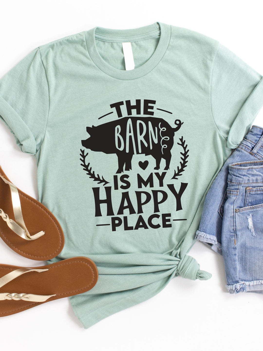 The Barn Is My Happy Place Graphic Tee