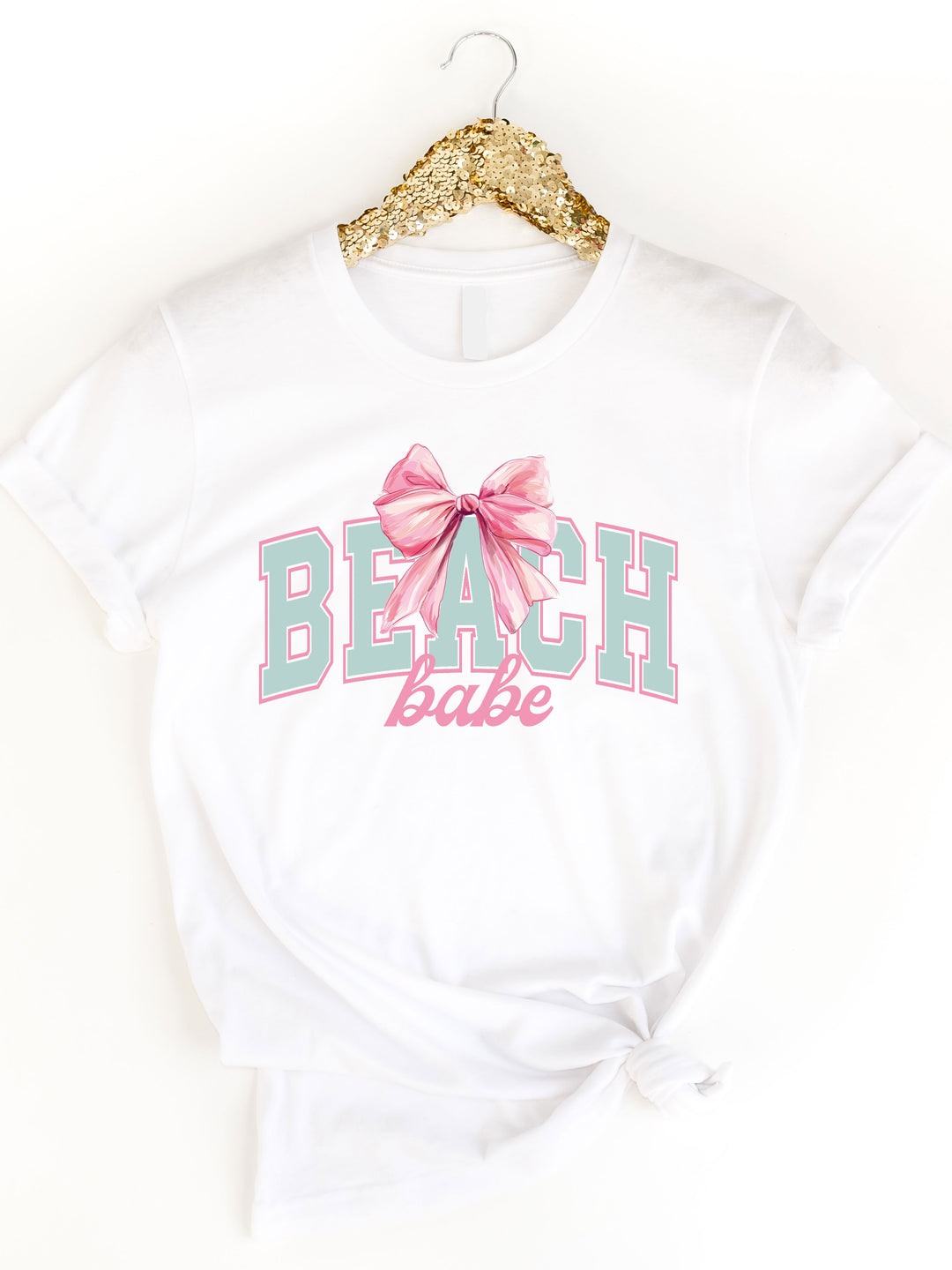 Beach Babe Bow Graphic Tee