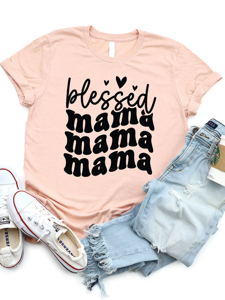Blessed Mama Graphic Tee